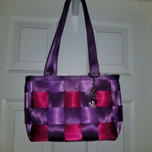 Harvey's limited edition seat belt purse